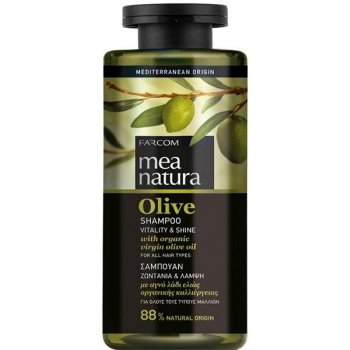 Mea Natura olivový šampon Vitalita & Lesk 300 ml