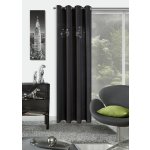 Eurofirany Luxusní závěs YVETTE 140x250 Černý – Hledejceny.cz