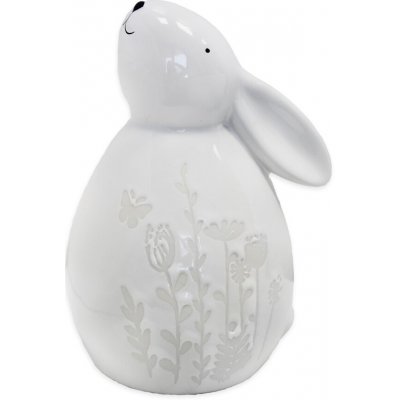 Zajíc porcelán 16,5cm bílá – Hledejceny.cz