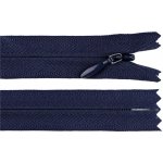 Stoklasa Spirálový zip skrytý YKK No 4 délka 50 cm Balení: 1 ks, Varianta: 919 modrá tmavá 919 modrá tmavá – Hledejceny.cz