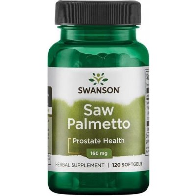 Swanson Saw Palmetto Extract 160 mg 120 kapslí