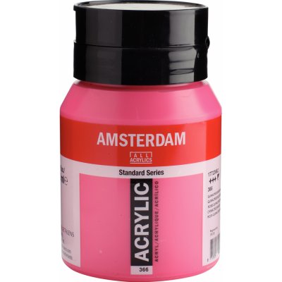 Amsterdam Standard akrylová barva 366 Quinacridone Rose 250 ml – Sleviste.cz