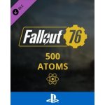 Fallout 76 500 Atoms – Hledejceny.cz