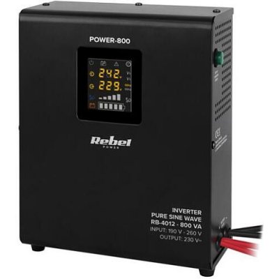 Rebel POWER-800 12/230V 800VA 500W 08840361 – Sleviste.cz