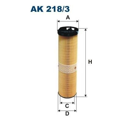 FILTRON vzduchový filtr AK 218/3 – Hledejceny.cz
