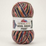 Himalaya Příze Wool socks print - S54-04 – Hledejceny.cz