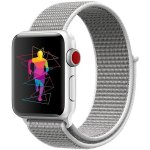 Eternico Airy pro Apple Watch 38mm / 40mm / 41mm Elephant Gray and White edge AET-AWAY-ElGrW-38 – Zboží Živě