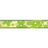 IMPOL TRADE 69044 Samolepící bordura květy zelené, rozměr 5 m x 6,9 cm