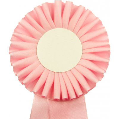 Kokarda jednořadá standard pr. 11 cm sv. růžová – Zbozi.Blesk.cz