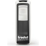 Trodat Pocket Printy 9511 bílý černý polštářek – Zboží Dáma