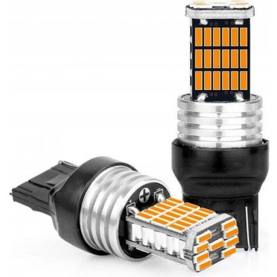 Rabel W21W WY21W 45 led 4014 CANBUS T15 ORANŽOVÁ | Zboží Auto