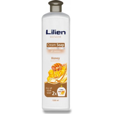 Lilien Honey & Propolis tekuté mýdlo náhradní náplň 1 l – Zboží Dáma
