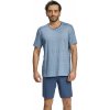 Pánské pyžamo Wadima 204150 416 pánské pyžamo krátké modré