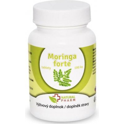 Natural Pharm Moringa Forte 100 tablet – Hledejceny.cz