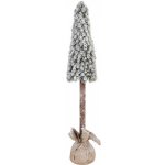 Clayre & Eef Vánoční dekorace jehličnatý stromek v jutě Ø 19*97 cm – Hledejceny.cz