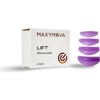 Maxymova LIFT sada fialových natáček na lash lifting – 4 páry – Zboží Dáma