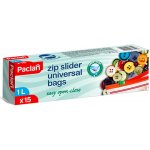 PACLAN ZIP sáčky s posuvným jezdcem na potraviny 1L, 15ks – Zboží Dáma