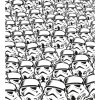 Tapety Komar Vliesová fototapeta Star Wars Stormtrooper Swarm rozměry 250 x 280 cm