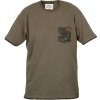 Rybářské tričko, svetr, mikina Fox tričko Chunk Camo Trim T-Shirt