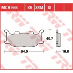 Přední brzdové destičky TRW / Lucas Yamaha YP 250 Majesty 1996 - 1999 | Zboží Auto