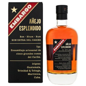 Embargo Anejo Esplendido 40% 0,7 l (karton)