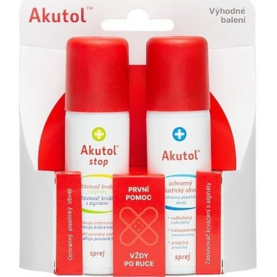 AVEFLOR AKUTOL spray + Akutol STOP spray DUOPACK 2x 60 m l – Hledejceny.cz