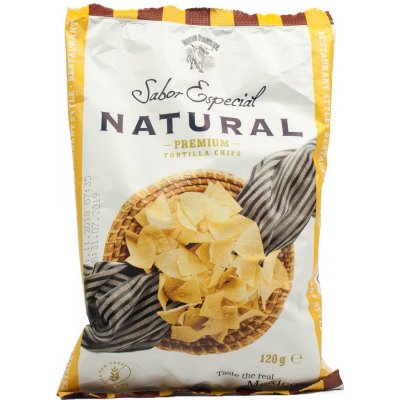 Sabor Especial Tortilla Chips Natural 120g – Zboží Dáma