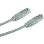 Datacom NPPDTC1015 Patch UTP CAT5E, 0,5m, šedý – Zboží Živě