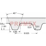 Řemen ozubený K510 L 075 (19,05 mm) optibelt Alpha Torque – Zbozi.Blesk.cz