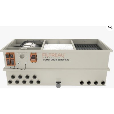 Filtreau Excellent Combi Drum 80/100 XXL Čerpadlové zapojení – HobbyKompas.cz