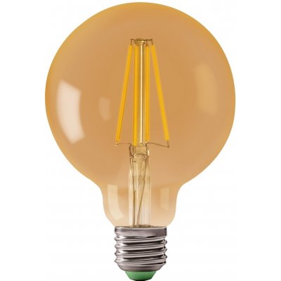 Ledstar LED ŽárovkaAMBER G80 E27/8W/230V 2200K B3369 – Hledejceny.cz