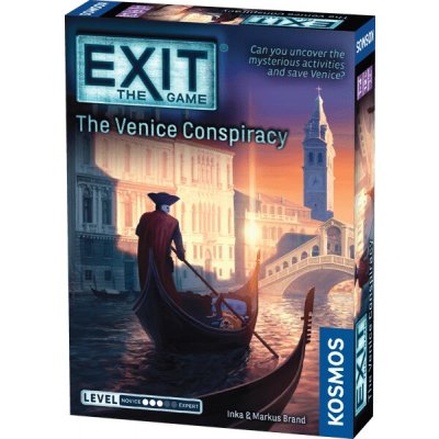 Kosmos EXIT 23: The Game The Venice Conspiracy EN – Zboží Živě