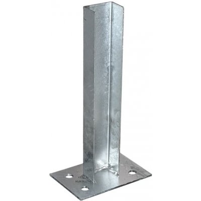 Patka na sloupek 60x40 mm pozinkovaná - Zn – Sleviste.cz