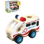Bino Dřevěné auto ambulance – Hledejceny.cz