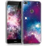 Pouzdro kwmobile Průhledné s designem vesmír Huawei P9 Lite 2017 vícebarevné – Zbozi.Blesk.cz