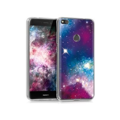 Pouzdro kwmobile Průhledné s designem vesmír Huawei P9 Lite 2017 vícebarevné – Zbozi.Blesk.cz