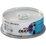 Sony DVD+R 4,7GB 16x, cakebox, 25ks (25DPR47SP) – Zboží Živě