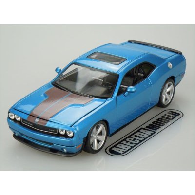 Maisto 2008 Dodge Challenger SRT8 metal modrá 1:24 – Hledejceny.cz