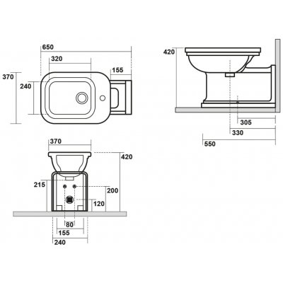 Kerasan Waldorf 4120K1 – Zboží Mobilmania