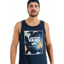 Vans pánské triko bez rukávů MN PRINT box tank dress blues/cal