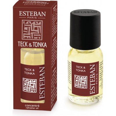 Esteban paris aroma olej Teck & Tonka koření 15 ml – Hledejceny.cz