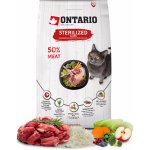 Ontario Cat Sterilised Lamb 2 kg – Zboží Dáma