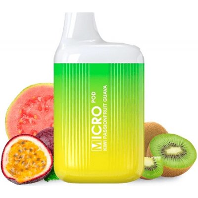 Micro Pod Kiwi Passionfruit Guava 20 mg 600 potáhnutí 1 ks