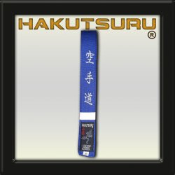 Hakutsuru Equipment Soutěžní Opasek Mistrovský - Karate-Do - Modrý