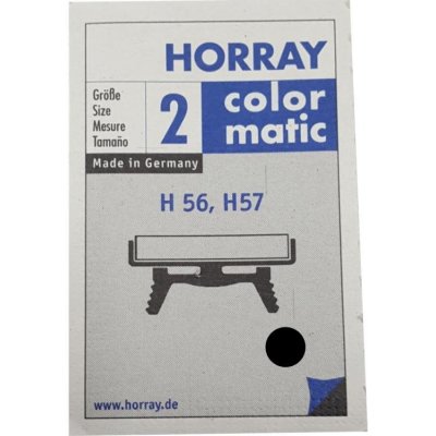 Horray Razítkovací polštářek H56-6m typ 2 černý – Hledejceny.cz