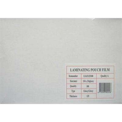 EUROSUPPLIES Laminovací fólie Eurosupplies A5 125 mic lesklé – Zboží Dáma