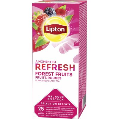 Lipton Ovocný čaj Refresh Lesní plody 25 x 1,6 g – Zbozi.Blesk.cz