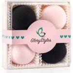 GloryStyles Sada houbiček na make-up marshmallow 4 ks – Zboží Dáma