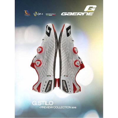 Gaerne Stilo Carbon white-red – Zboží Dáma