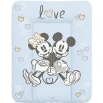 Ceba Baby Podložka měkká na komodu Disney Minnie & Mickey Blue 50x70 – Hledejceny.cz